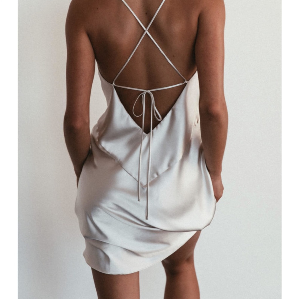 Grace Loves Lace - SILKY SATIN MINI MOONSHINE.
